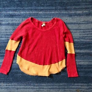 Free People Long Sleeve Shirt